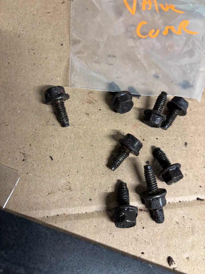 1987 1991 1992 1995 FORD F250 F350 F150 300 4.9 I6 VALVE ROCKER COVER BOLT BOLTS - Image 3 of 4