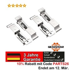 Kennzeichenhalter Rahmenlos Nummernschildhalter Edelstahl für 2 1