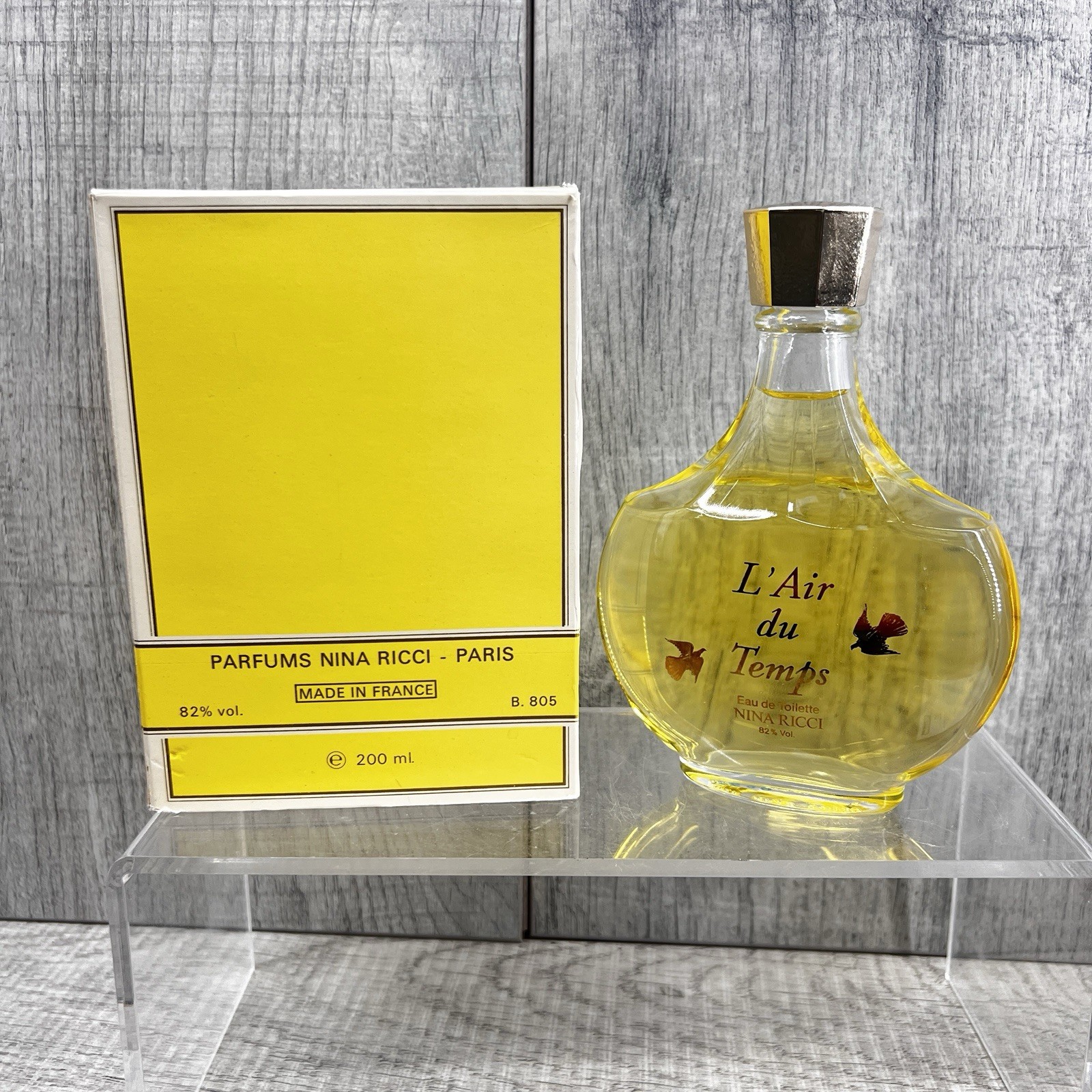 L'AIR DU TEMPS By NINA RICCI 6.6 oz 200 ml EDT SPLASH New Open Box