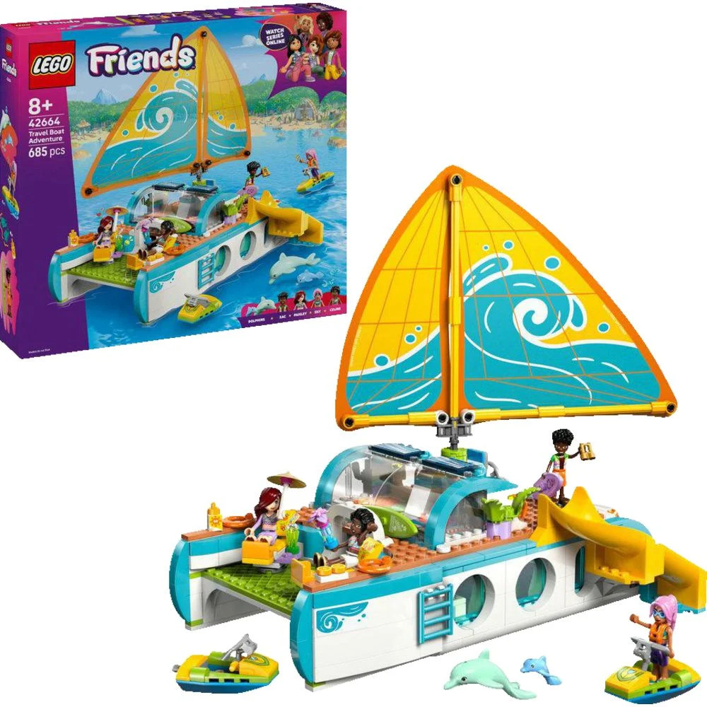 LEGO Friends 42664 Segelabenteuer Klemmbausteine Bausatz - Bild 2