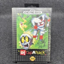 Decapattack Cartridge & Box (Sega Genesis) - Authentic Great Condition