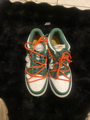 Off-White Green Nike Dunks   Great Condition (No Box)  Size ( 10.5)