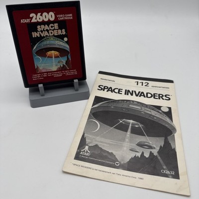 Space Invaders (1985) ATARI 2600 VCS (Modul, Manual) works 8-bit