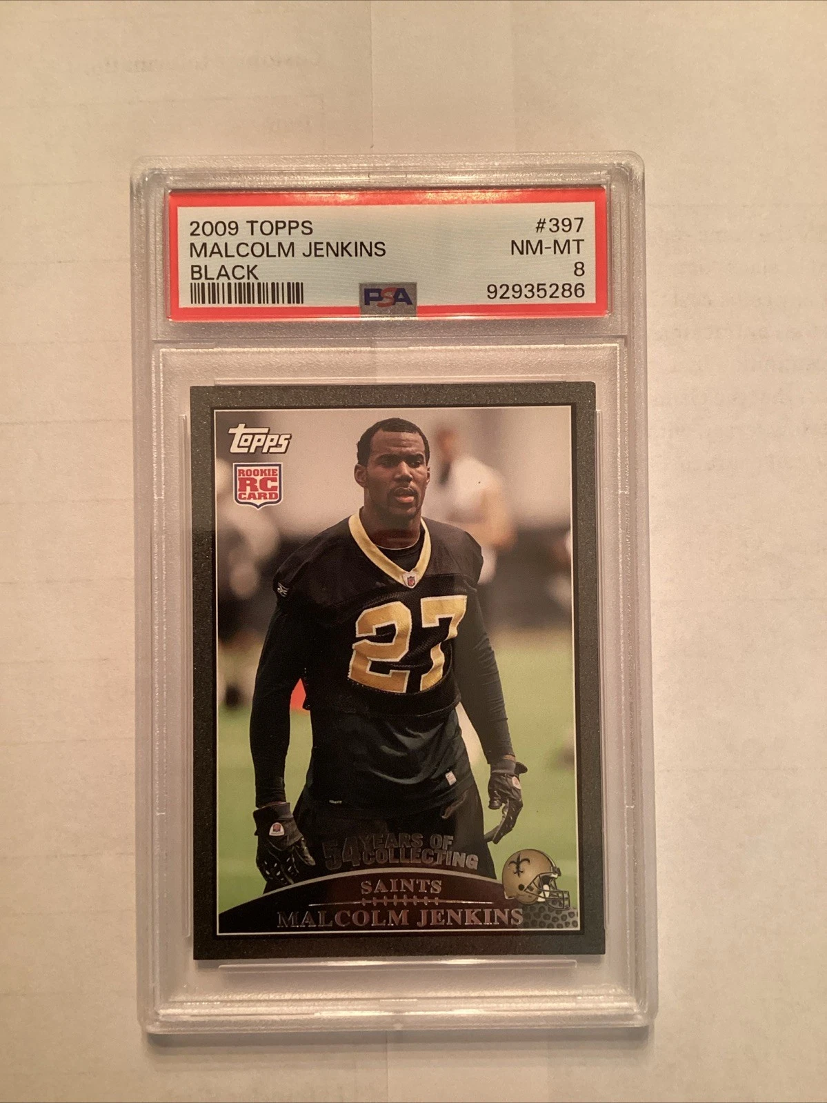 Malcolm Jenkins Topps #397 Black