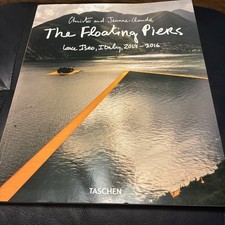 Christo and Jeanne-Claude The Floating Piers SIGNED AUTOGRAPHED