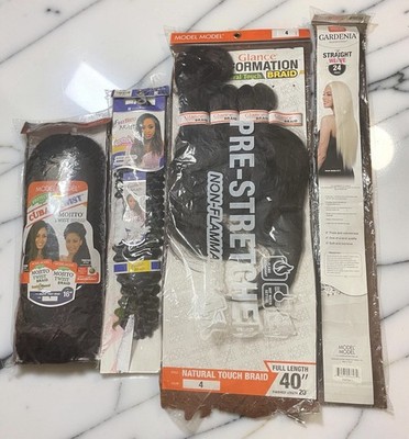 Bulk Braiding Hair Bundle Model Model + Freetress + Gardenia Mixed Lot