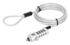 Manhattan 440301 cable lock Silver 1.8 m