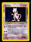 New ListingMewtwo Pokemon Card Holo 10/102 Base Set Unlimited Rare Vintage MP