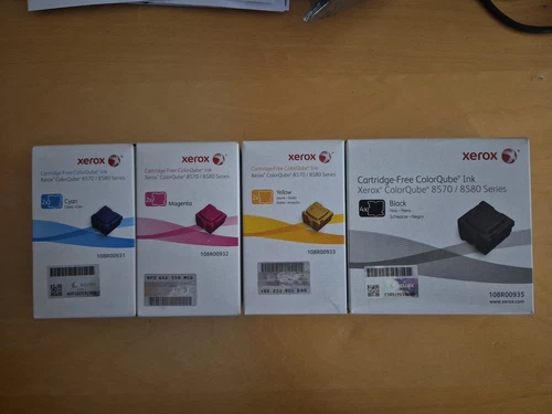Xerox 8570 8580 108R00931 108R00932 108R00933 108R00935 CYMK colorqube