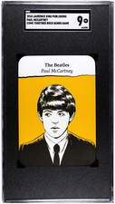 2018 PAUL MCCARTNEY THE BEATLES Come Together Rock Cards SGC 9 Pop 1 Highest!