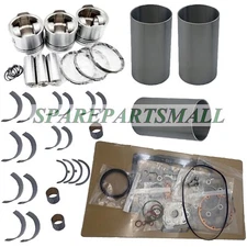 Overhaul Rebuild Kit Liner Piston Bearing Fit For Komatsu Engine S3D88-E5