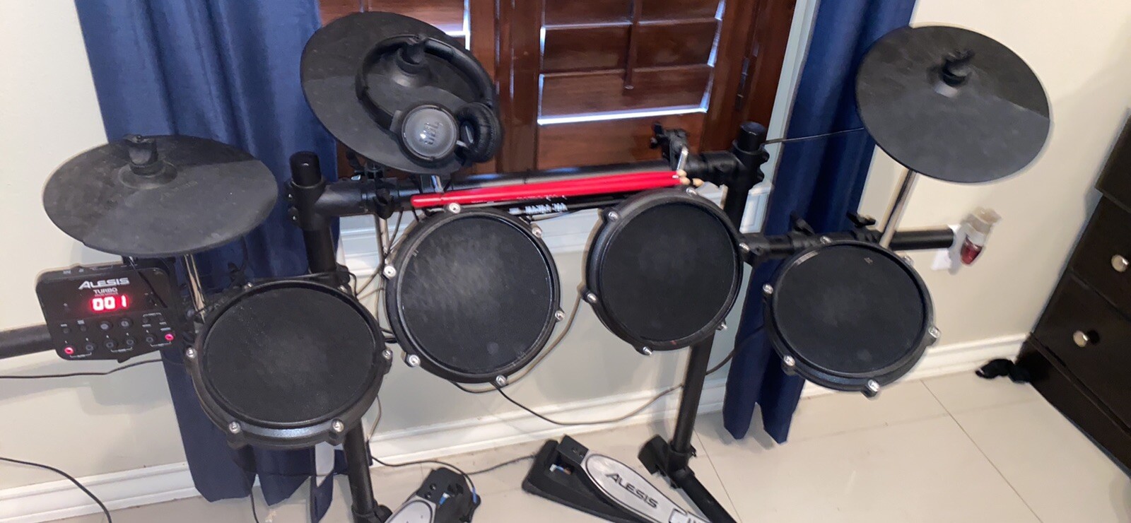 electric drum set alesis eBay