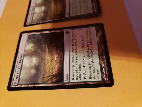 Razorverge Thicket x2 LP/NM Rare Dual Land Green White Scars - Picture 5 of 8