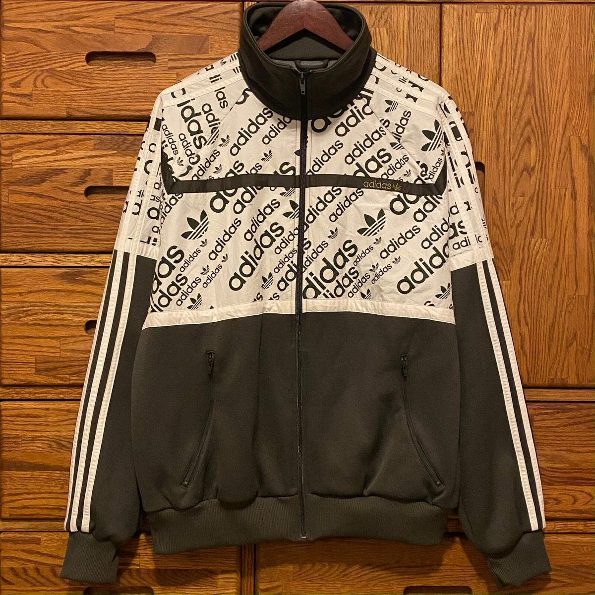 Adidas colorblock trefoil jacket cheap
