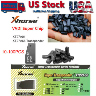 Xhorse VVDI Super Chip XT27A01 XT27A66 Transponder For VVDI2 VVDI Mini Key Tool