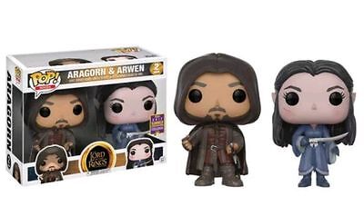 Funko Pop 2 pack Aragorn Arwen Lord of 