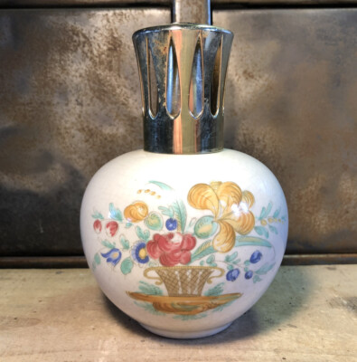 Lampe Berger Paris en faïence de Moustiers - Décoration