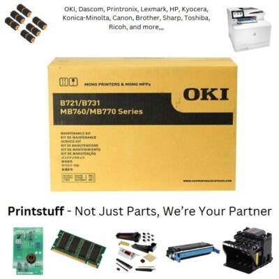 Oki Fuser Maintenance Kit New 45435101  B721 B731 MB760 MB770 MPS5501 MPS5502