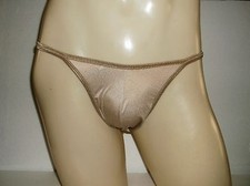 Men's G String Brief FRENCH BIKINI Light weight Nude Made in USA 1 day Shipping