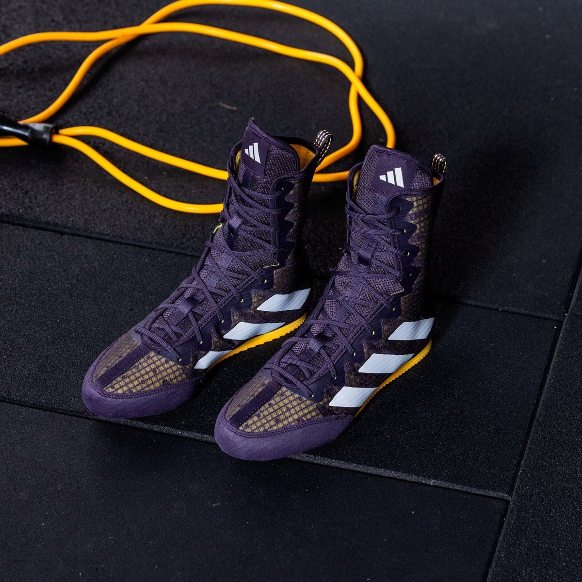 Men's Boxing Shoes Adidas Box Hog 4 Boxing Boots IF0477 | eBay