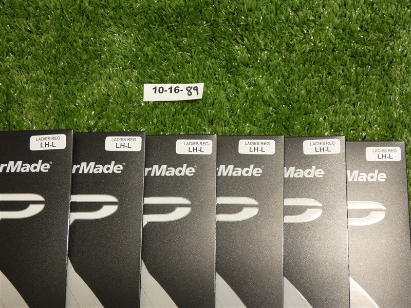 6 TaylorMade TP Leather Womens Large Golf Gloves Worn on Left Hand New