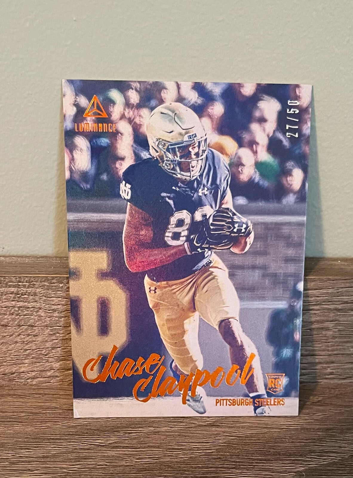 2020 Luminance Chase Claypool RC 27/50 #161