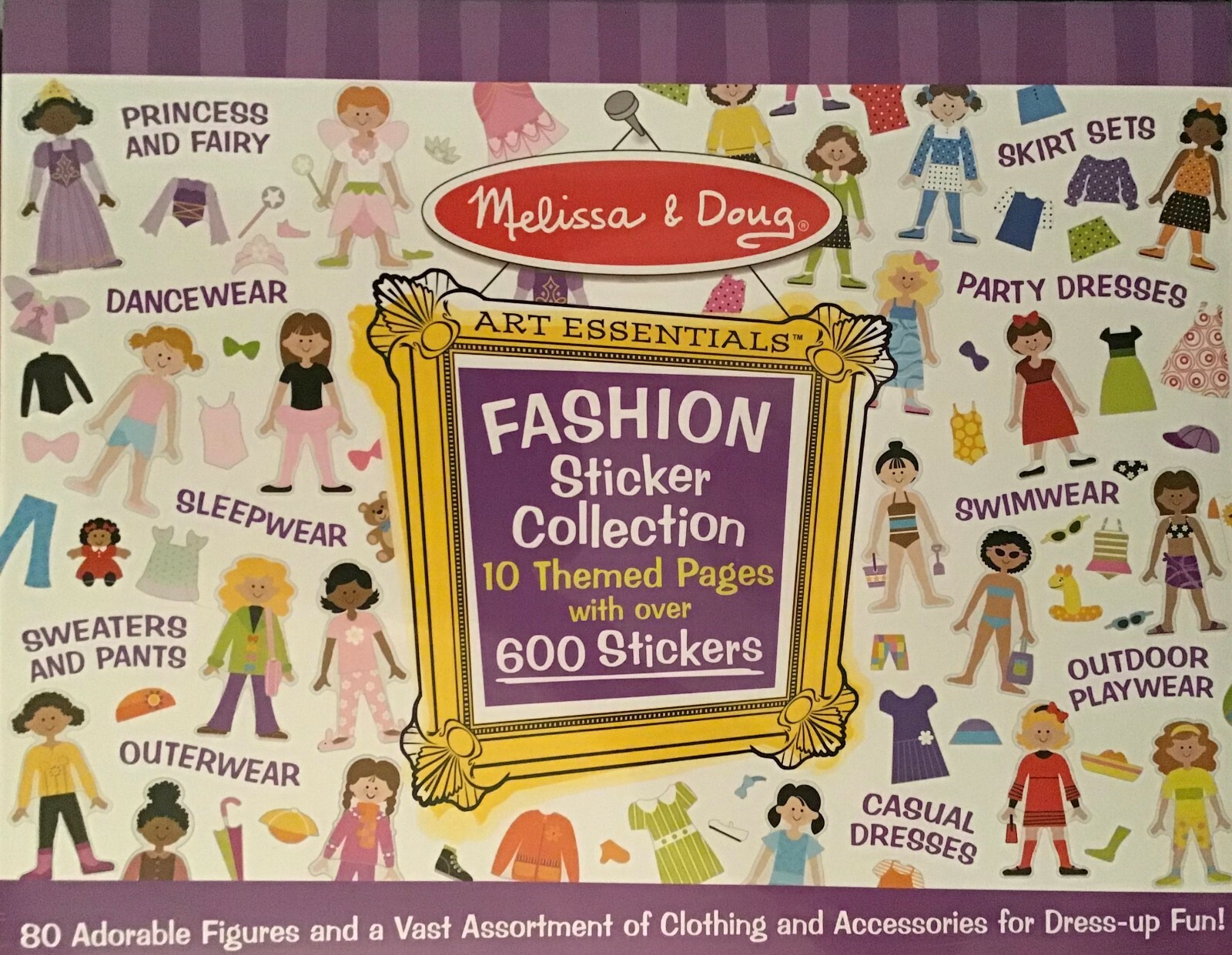 melissa and doug fashion sticker collection