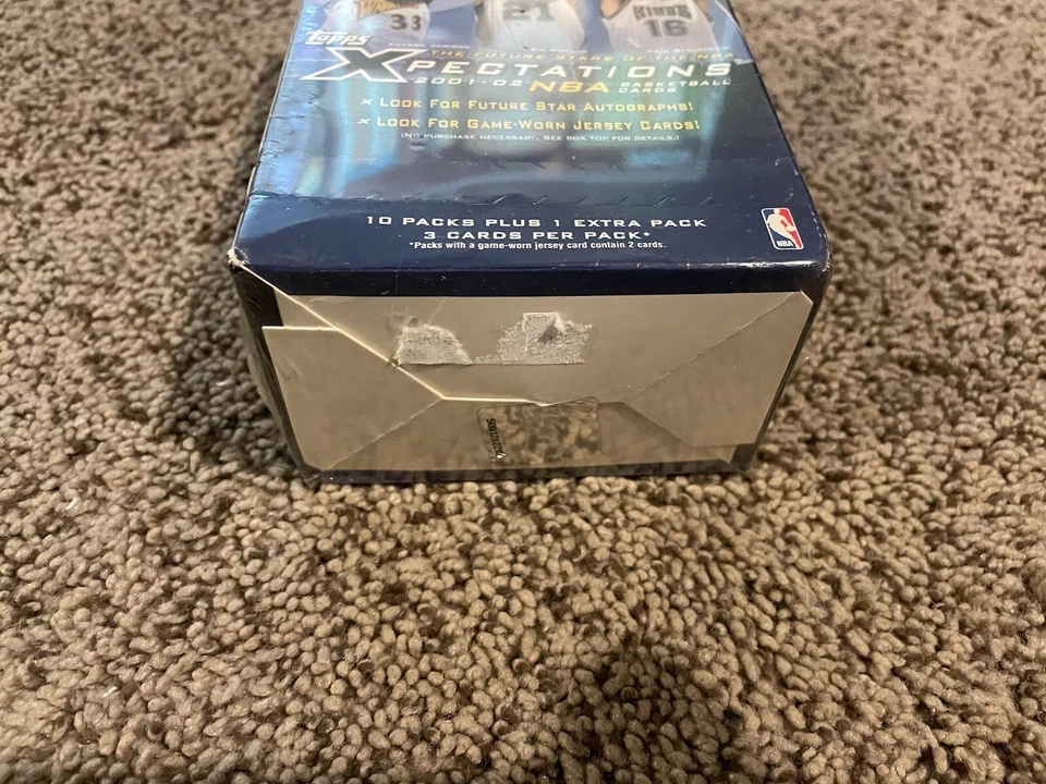 2001-02 Topps Xpectations Basketball Box 11 Packs Factory Sealed Unopened L52 - Image 2 of 4