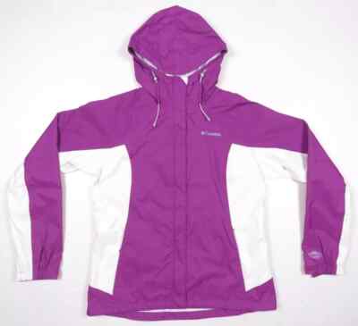 Columbia Omni Tech Waterproof Breathable Hooded Full Zip Jacket L