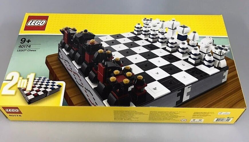 LEGO 2in1: 40174 Chess NEW Factory Sealed Box Express Free Shipping