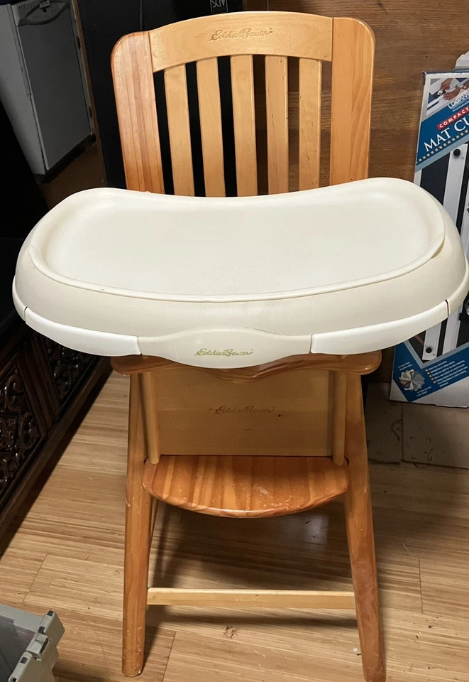 Классический деревянный высокий стул Eddie Bauer - Изображение 4 из 4