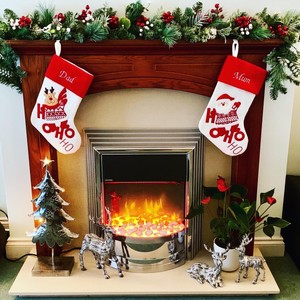 Cute Luxury Personalised Christmas Stocking Sack Santa Or