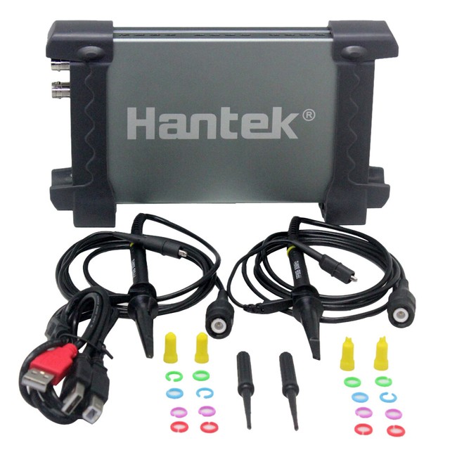 Hantek 6022be Digital Usb Oscilloscope 2 Uk Colour Black Silver Best For Sale Online Ebay