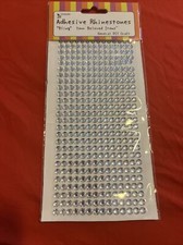 420 Pcs 6mm Self Adhesive Clear Crystal Rhinestone Stickers