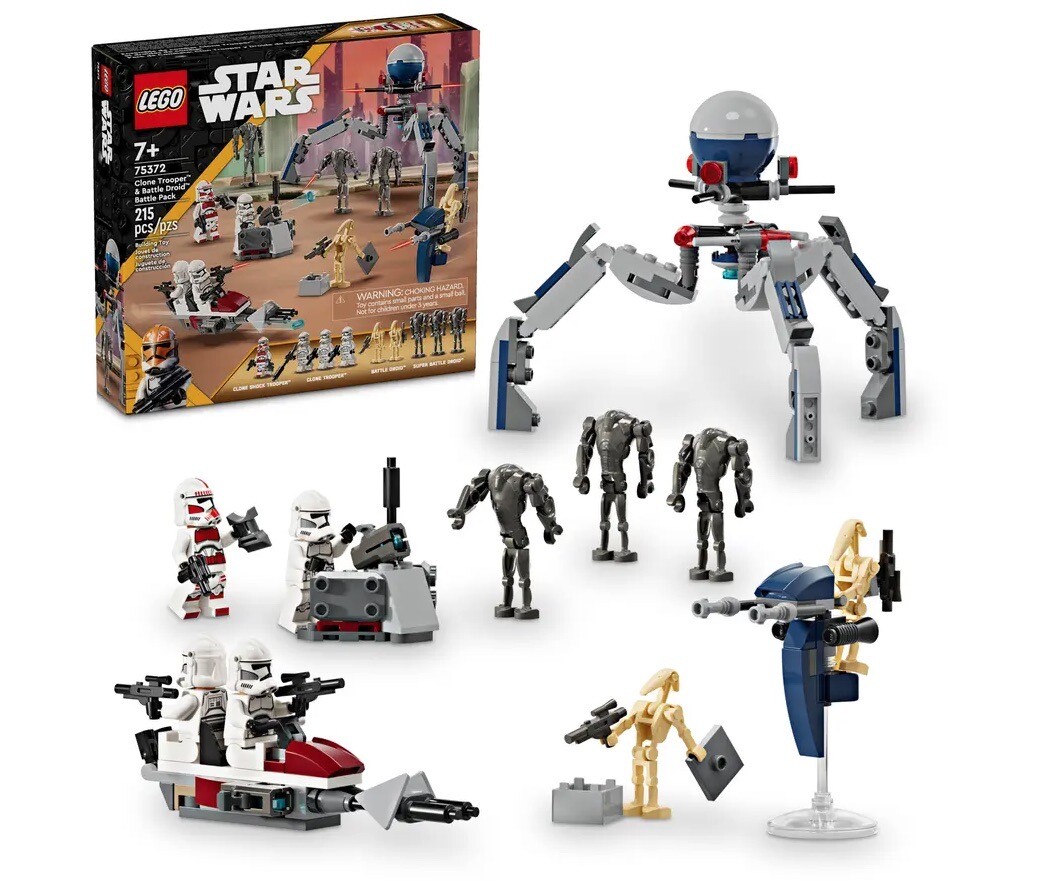 LEGO 75372 Clone Trooper™ & Battle Droid™ Battle Pack - Star Wars