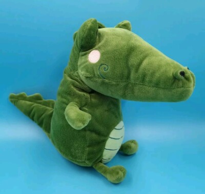 Krokodil Plüsch Sitzend 25 cm Grün Kuscheltier My Super Pets Schmusetier