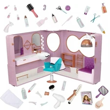 Our Generation Hair Salon on Wheels Accessory Playset for 18" Dolls 