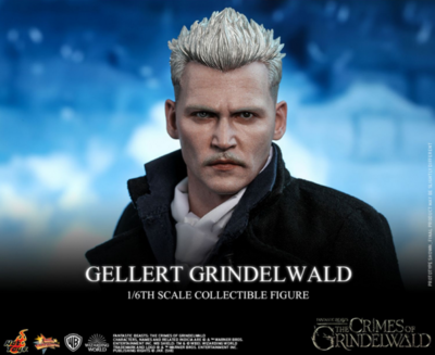 Hot Toys Fantastic Beasts Gellert Grindelwald 1/6 Action Figure In