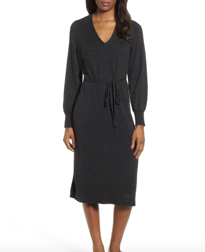 Lucky Brand NWT V-Neck Sweater Dress 