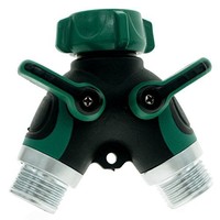 Homwe 2-way Y Valve Garden Hose Connector - Garden Hose Splitter - 1 Pcs, New, F on sale Homwe 2-way Y Valve Garden Hose Connector - Garden Hose Splitter - 1 Pcs, New, F on sale