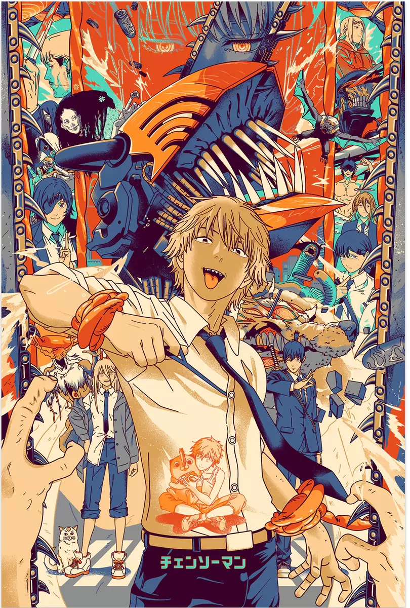 Chainsaw Man - Denji  Anime, Manga covers, Manga art