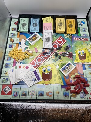 Spongebob Squarepants Monopoly Edition - Replacement Parts & Pieces You Choose!