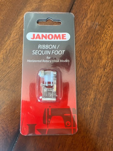 Janome Ribbon / Sequin Foot For Horizontal Rotary Hook Models #200332000 - Picture 2 of 2