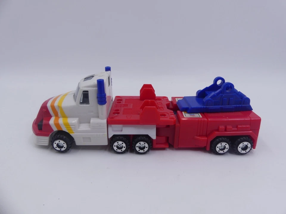 Transformers 1994 G2 Europe Combat Heroes SureShot Optimus Prime Missing Parts - Image 4 of 4