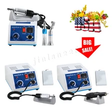 Dental Lab Marathon Electric Micromotor Polishing Unit / 35K rpm Motor Handpiece