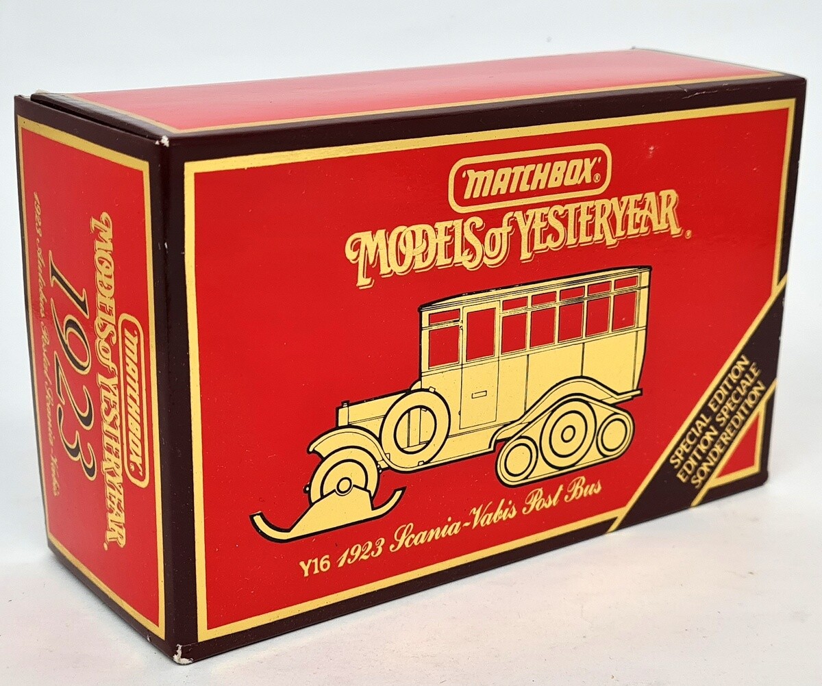 ミニカー matchbox y16 1923 scania vabis postbus Matchbox - Y16 1923 Scania Vabis Post Bus Diecast Model Bus | eBay