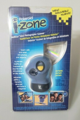 New Polaroid I-Zone Webster Mini Photographic Scanner For Sticker Film Cameras