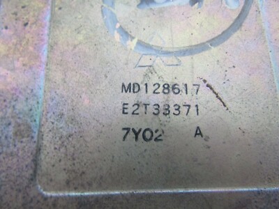 Mitsubishi GALANT ECU ECM Computer MD128617 E2T33371 used | eBay