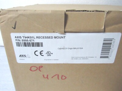 Axis 5505-571 T94K01L Recessed Mount Camera Mount Drop [CTSA]