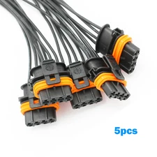 Set of 5 Electrical Connector of Ignition Coil for UF341 Volvo V60 V70 XC70 XC90
